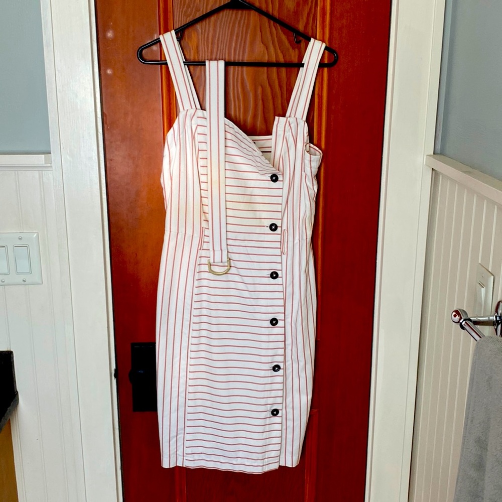 Tommy Hilfiger Nautical Dress with Belt  - Size 8
